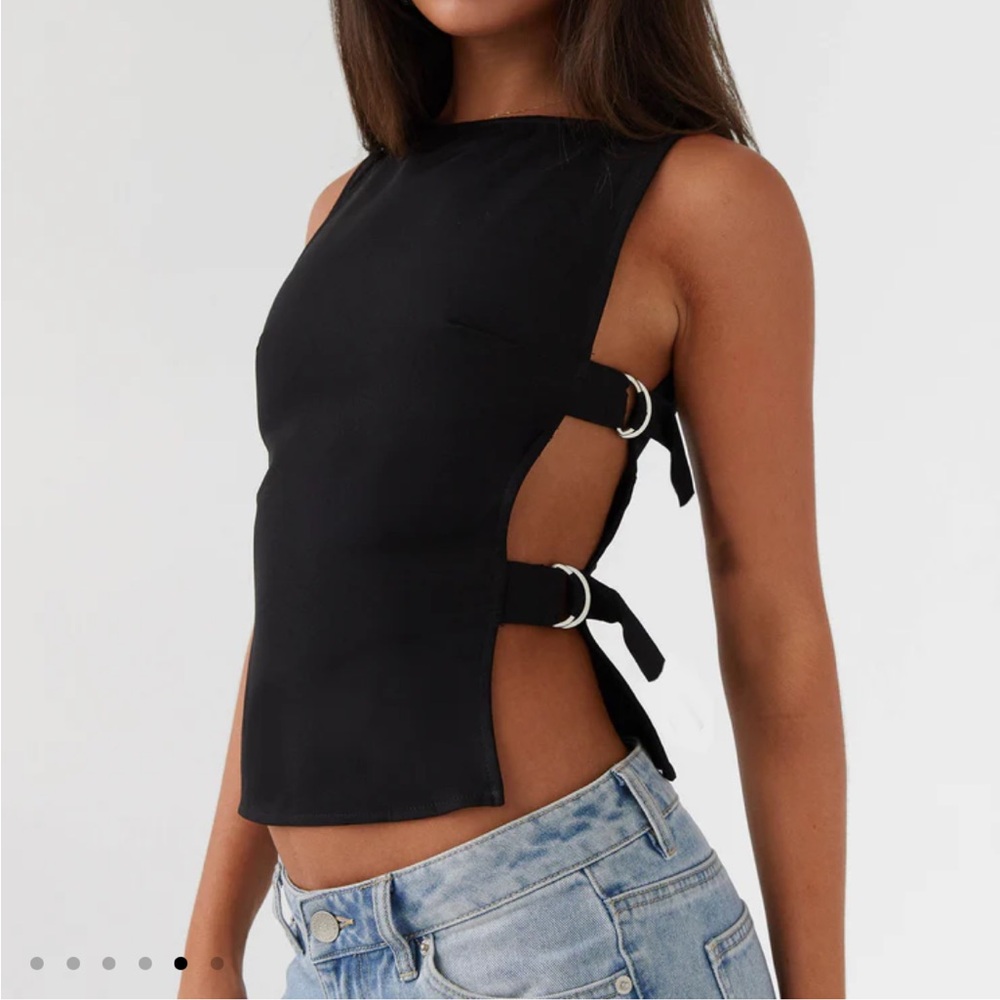 Peppermayo Cherish Your Buckle Tube Top 2 NWT